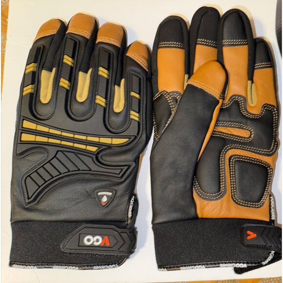 BUNDLE Yesmotor Helmet Large 1/2 Face Quick Release DOT approved Goggles Gloves - Picture 11 of 11